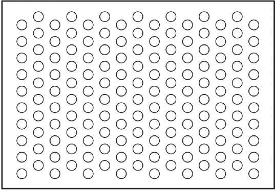 Non-Perforated Pattern