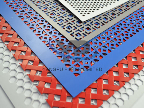 Other hole patterns perforated metal